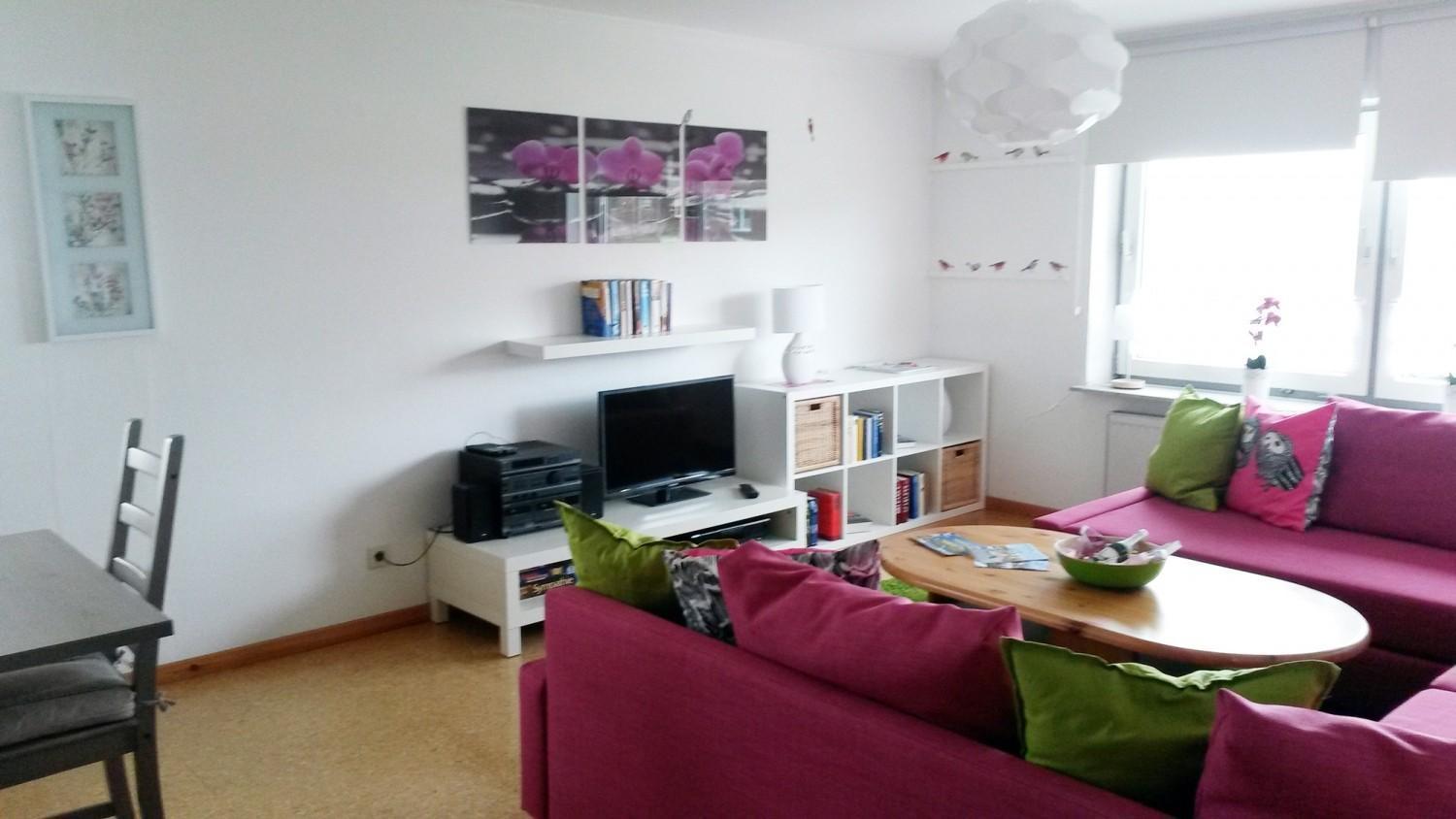 Deluxe-Apartment mit 2 Schlafzimmern und Gartenblick